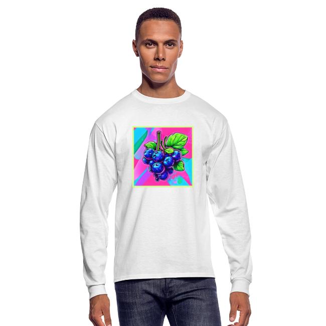 Vibrant Blueberry Artwork