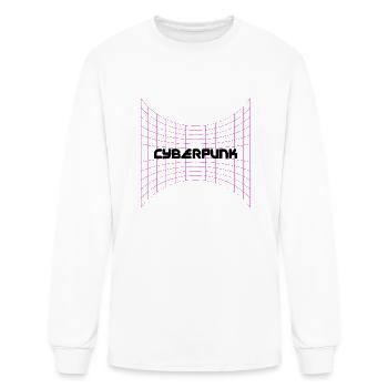 CYBERPUNK 3 - Men's Long Sleeve T-Shirt - white - Front