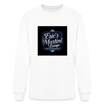 Eric’s Martini Lounge - Men's Long Sleeve T-Shirt - white - Front