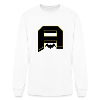 A Initial - Men's Long Sleeve T-Shirt - white - Front