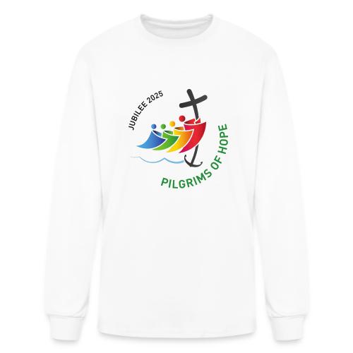 pilgrims of hope 2025 logo (Jubilee Year 2025) - Men's Long Sleeve T-Shirt