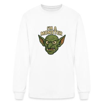 Goblin For All - Men's Long Sleeve T-Shirt - white - Front