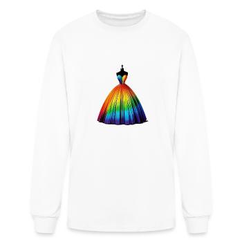 New Dress - Men's Long Sleeve T-Shirt - white - Front