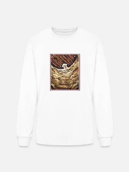 Precious - Men's Long Sleeve T-Shirt - white