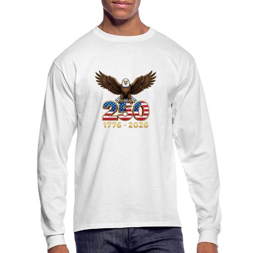 Eagle 250th Anniversary 1776-2026 - Men's Long Sleeve T-Shirt