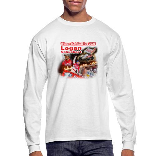 Logan Schuchart #LetsRaceTwo Winner - Men's Long Sleeve T-Shirt