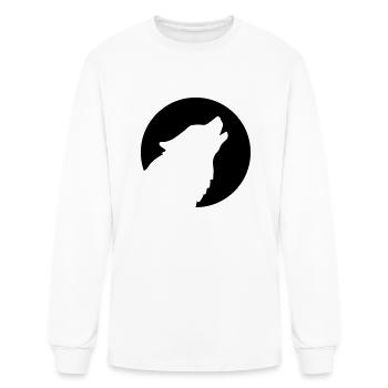 Husky - Men's Long Sleeve T-Shirt - white - Front