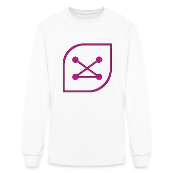 Tight rope design - Men's Long Sleeve T-Shirt - white - Front