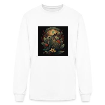 Chinese New Year The Year of the Rabbit - Men's Long Sleeve T-Shirt - white - Front