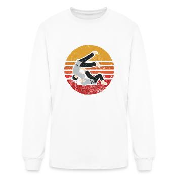 Vintage Aikido - Men's Long Sleeve T-Shirt - white - Front