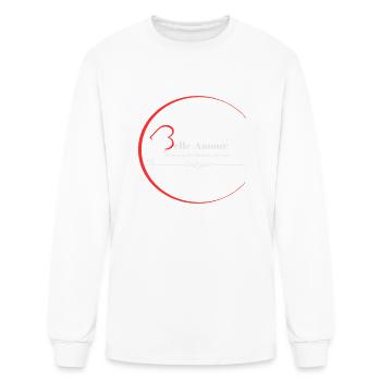 Belle-Amour - Men's Long Sleeve T-Shirt - white - Front
