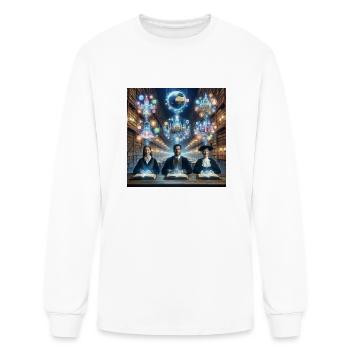 Creativity - Men's Long Sleeve T-Shirt - white - Front