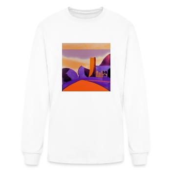 Beauty of simplicity - Men's Long Sleeve T-Shirt - white - Front