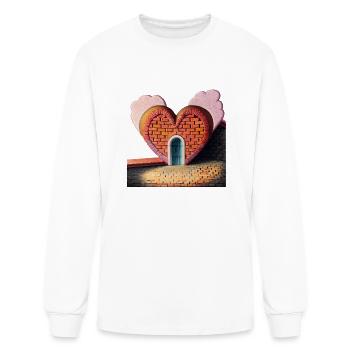 Extra power of love - Men's Long Sleeve T-Shirt - white - Front