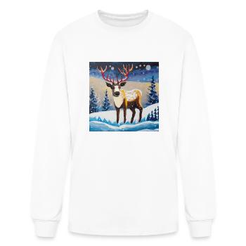 A raider and the night - Men's Long Sleeve T-Shirt - white - Front