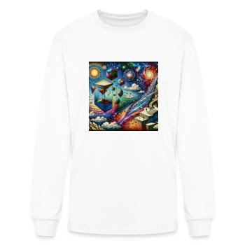Unimaginable Art - Men's Long Sleeve T-Shirt - white - Front