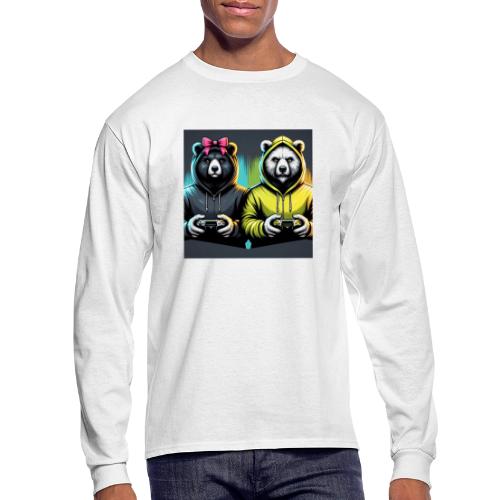 Gamer Bears - Men's Long Sleeve T-Shirt