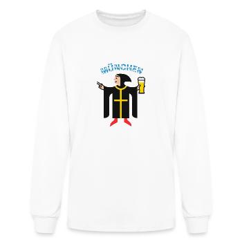 Munich - Men's Long Sleeve T-Shirt - white - Front