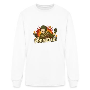 Promoted Hank Jed - Men's Long Sleeve T-Shirt - white - Front