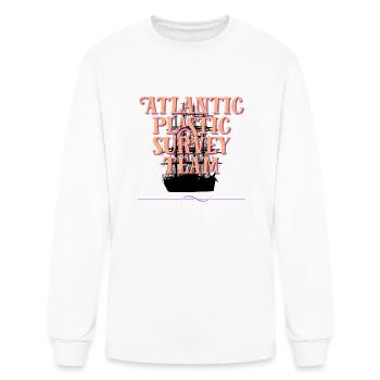 Équipe de l’Atlantique, chargée de l’étude sur - T-shirt à manches longues Homme - blanc - Devant