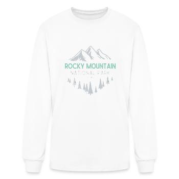 Rocky Mountain Vintage National Park Colorado Souv - Men's Long Sleeve T-Shirt - white - Front