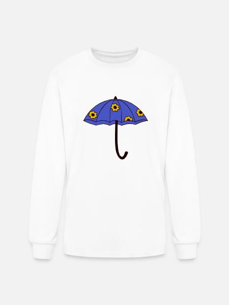 umbrella - Men's Long Sleeve T-Shirt - white