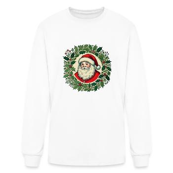 Santa Claus - Men's Long Sleeve T-Shirt - white - Front