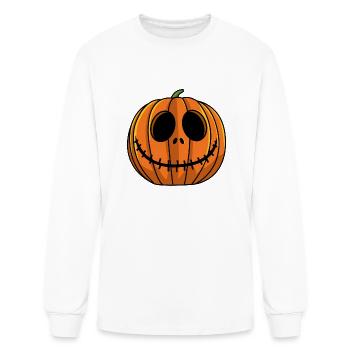 jack o lantern - Men's Long Sleeve T-Shirt - white - Front
