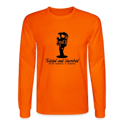 Twisted and Uncorked Original Logo, Dark - Men's Long Sleeve T-Shirt