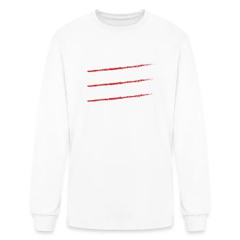 Not Biological Adoptive Foster Just Mom - Men's Long Sleeve T-Shirt - white - Front
