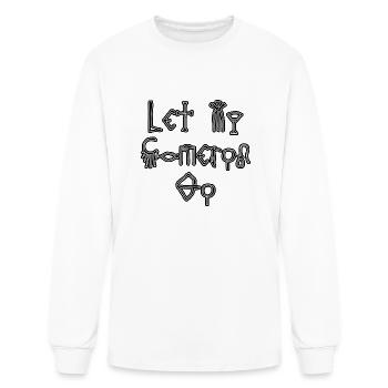 Let My Cameron Go 80s - Men's Long Sleeve T-Shirt - white - Front