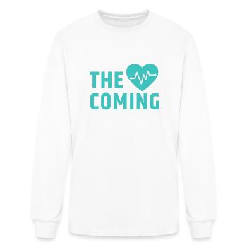 The Coming Doctor - Men's Long Sleeve T-Shirt - white - Front