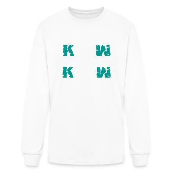Know justice know peace - Men's Long Sleeve T-Shirt - white - Front