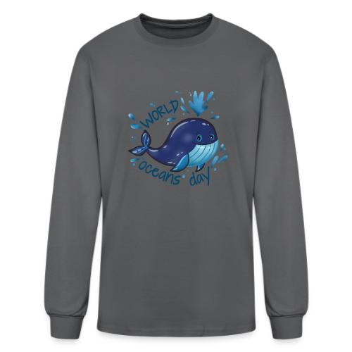 oceans day - Men's Long Sleeve T-Shirt