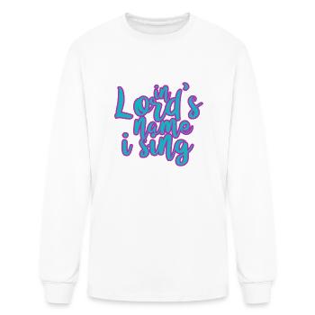 Vocalist Soprana Choir Worship In Lords - Men's Long Sleeve T-Shirt - white - Front