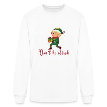 ELF - Men's Long Sleeve T-Shirt - white - Front