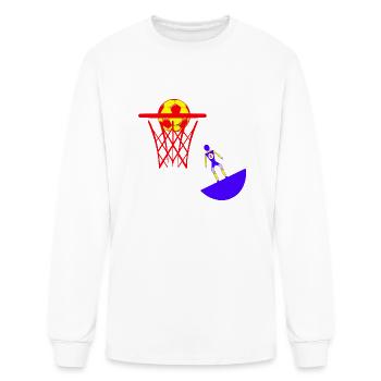 basket subbuteo - Men's Long Sleeve T-Shirt - white - Front