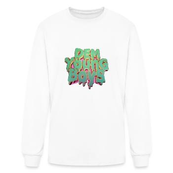 Dem Young Boys - Men's Long Sleeve T-Shirt - white - Front