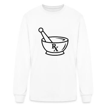 pharmacy - Men's Long Sleeve T-Shirt - white - Front