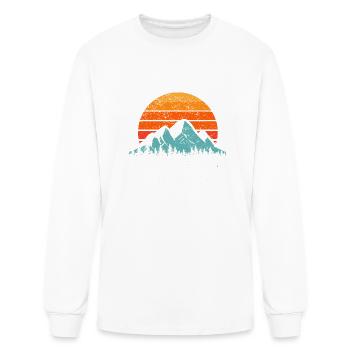 Bryce Canyon National Park Retro - Men's Long Sleeve T-Shirt - white - Front
