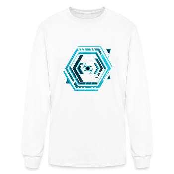 Cyberpunk teleporter 15. - Men's Long Sleeve T-Shirt - white - Front