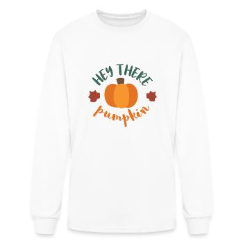 Hey There Pumpkin - Men's Long Sleeve T-Shirt - white - Front