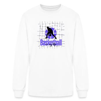 Basketball Passion - Sporty Collection T-Shirt - Men's Long Sleeve T-Shirt - white - Front