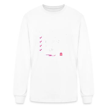 Nailist Technician Funny Saying Nail Tech Art Arti - Men's Long Sleeve T-Shirt - white - Front