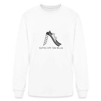 Sliding Into Your DMs Li - Men's Long Sleeve T-Shirt - white - Front
