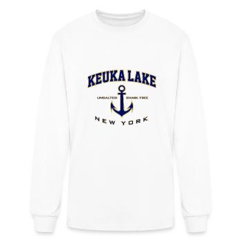Keuka Lake Ny - Men's Long Sleeve T-Shirt - white - Front