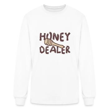 Honey dealer honey - Men's Long Sleeve T-Shirt - white - Front
