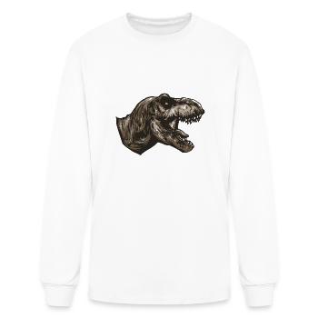 Tyrannosaurus Rex - Men's Long Sleeve T-Shirt - white - Front
