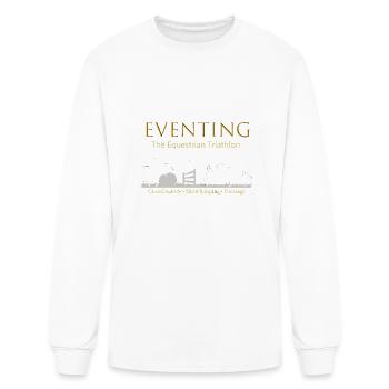 Eventing The Equestrian Triathlon - Men's Long Sleeve T-Shirt - white - Front