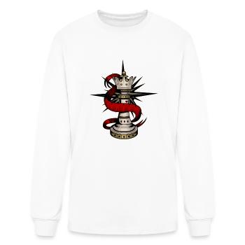 Royal Queen - Men's Long Sleeve T-Shirt - white - Front